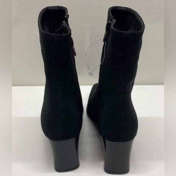 Stuart Weitzman Black Heeled Boots - Picture 3 of 5